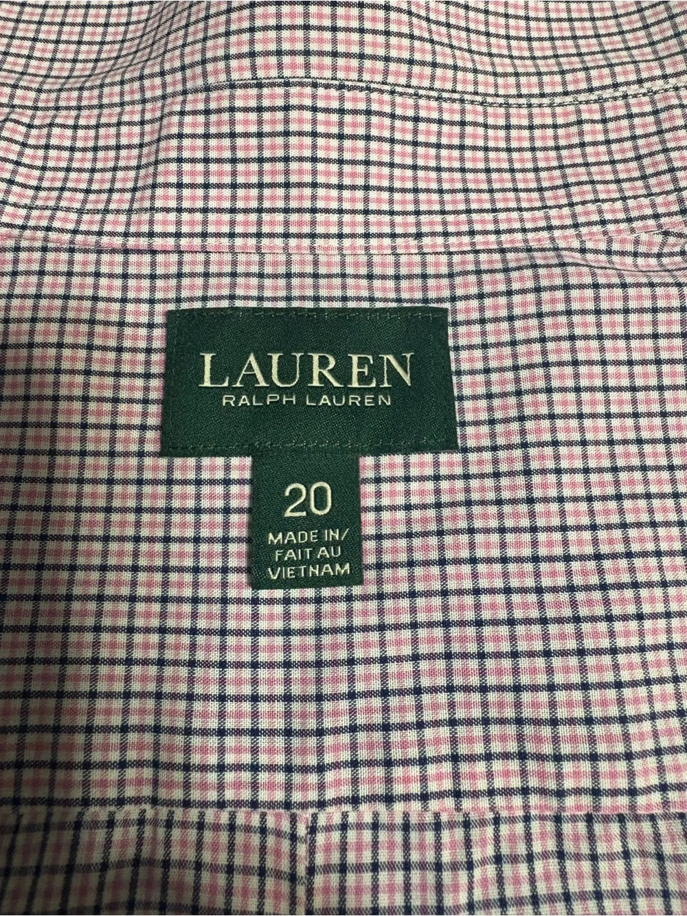 Ralph Lauren Boys  Pink Gingham Button-Down Shirt